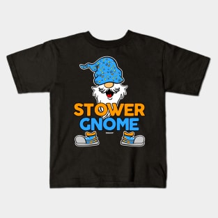 Christmas Peak Coworker Swagazon Associate Stower Gnome Kids T-Shirt